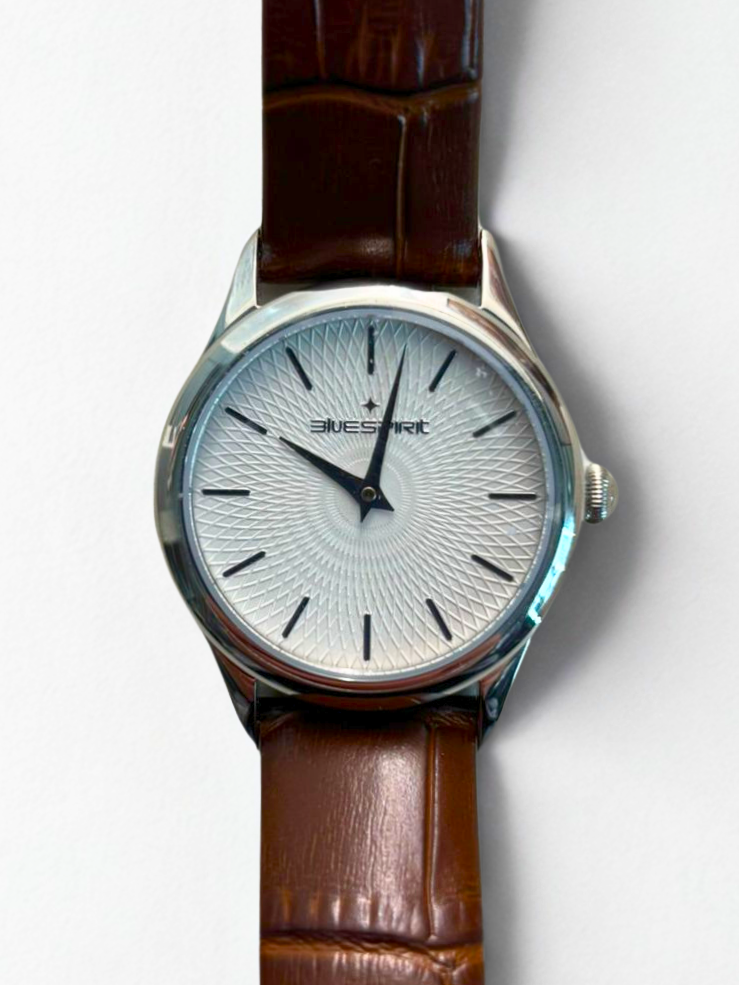 OROLOGIO BLU SPIRIT WHITE DIAL