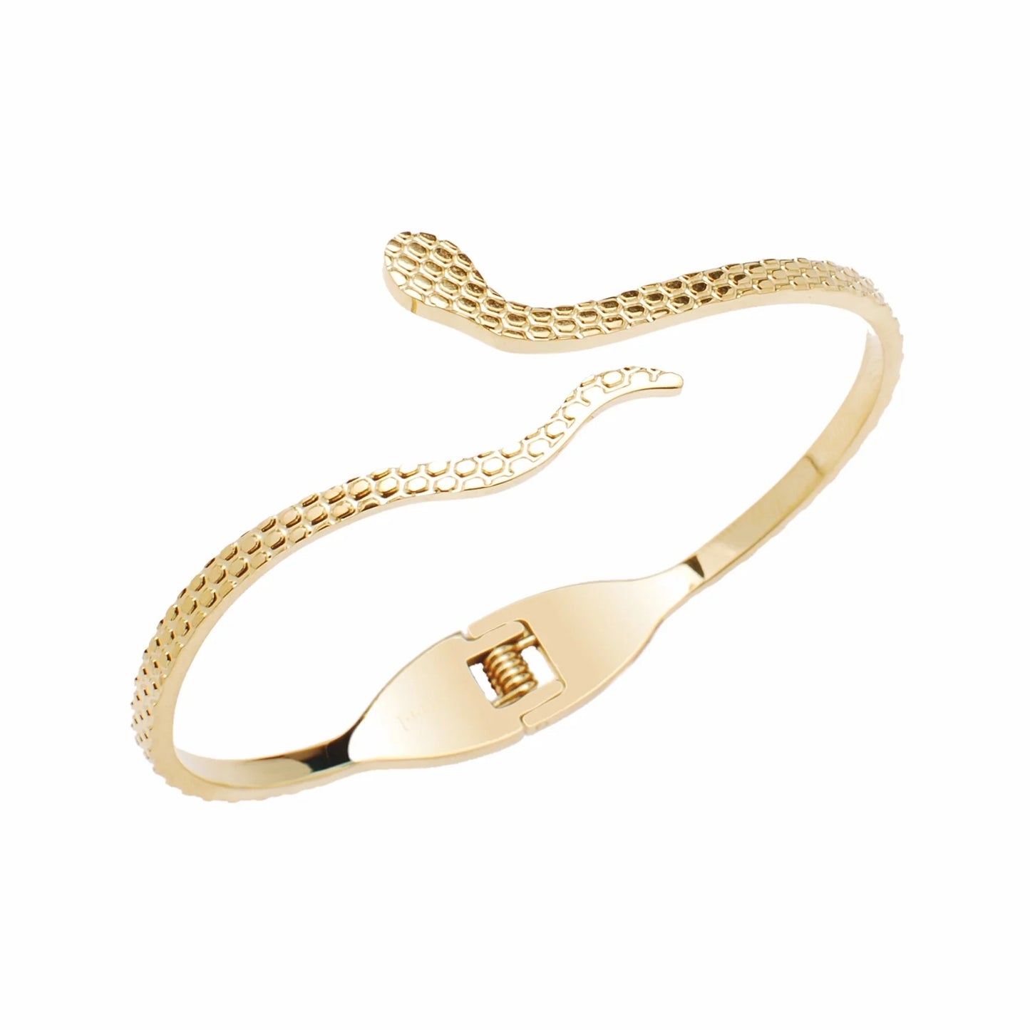bracciale rigido serpente oro