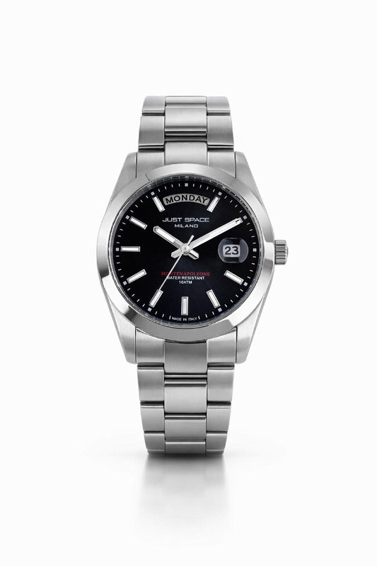 Just Space Montenapoleone JS3B Acciaio quadrante Tabacco