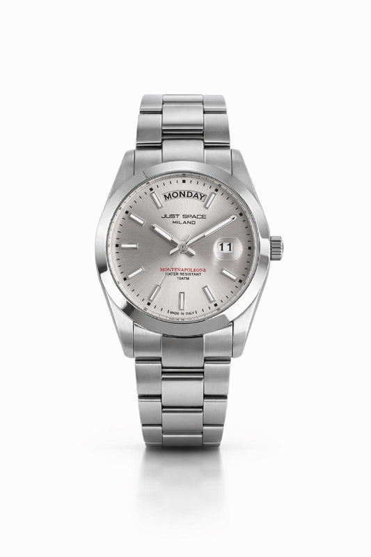 Just Space Montenapoleone JS3B Acciaio quadrante Arancione