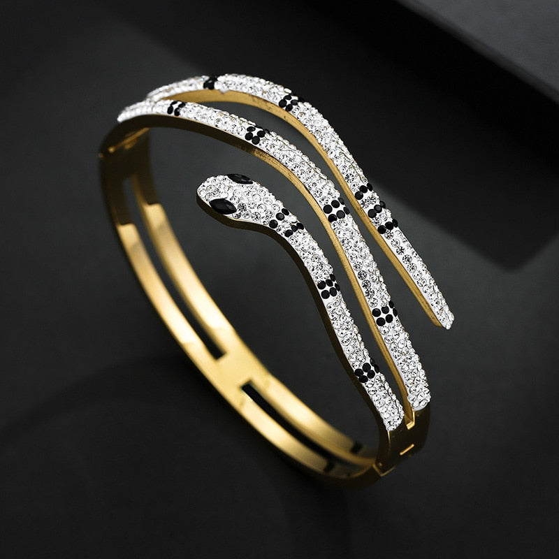 bracciale rigido serpente
