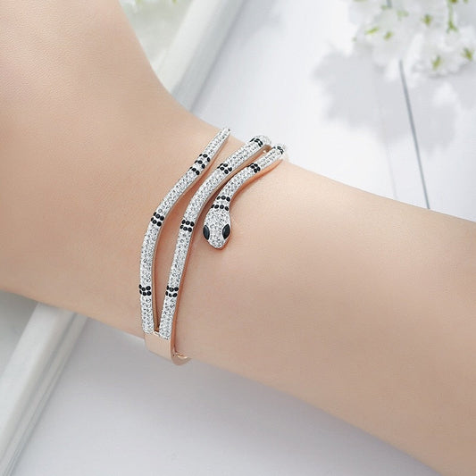 bracciale rigido serpente