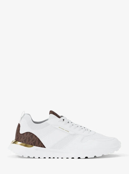 scarpe Michael Kors jesse mixed-media trainer
