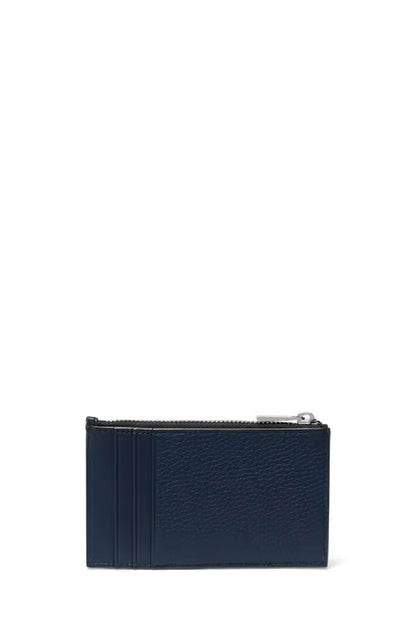 Michael Kors Mens Cooper Slim Zip Wallet - NAVY