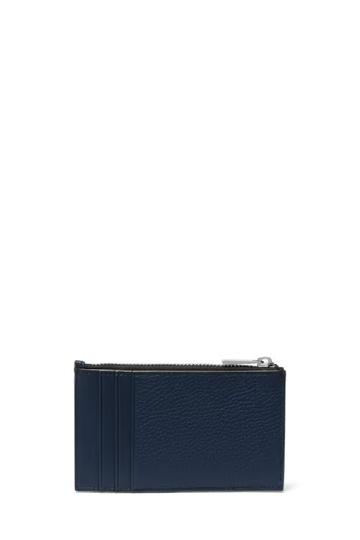 Michael Kors Mens Cooper Slim Zip Wallet - NAVY