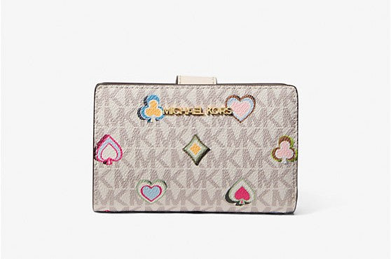 PORTAFOGLIO MICHAEL KORS jet set travel CREAM