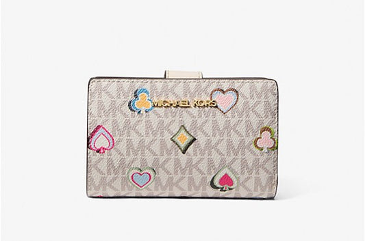 PORTAFOGLIO MICHAEL KORS jet set travel CREAM