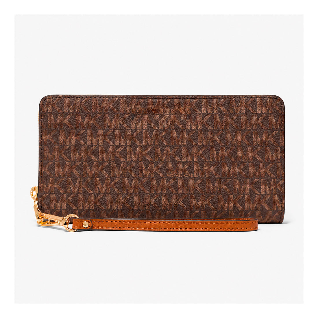 Portafoglio da donna Michael Kors 35S6GTVE9B-Brown  metalleria oro