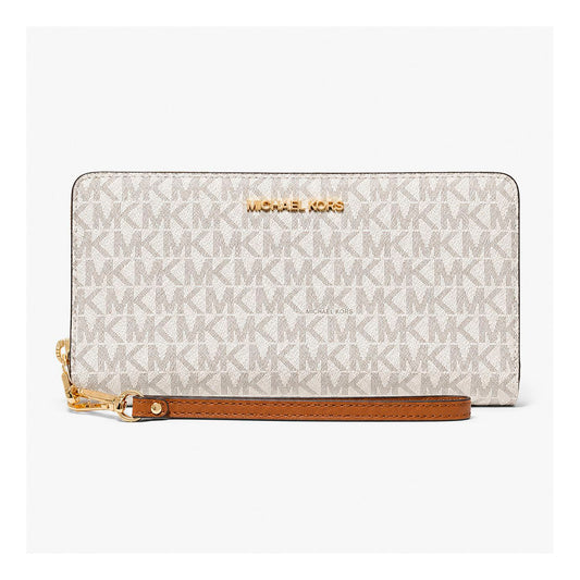 Portafoglio da donna Michael Kors 35S6GTVE9B-VANILLA metalleria oro