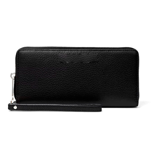 Portafoglio da donna Michael Kors 35S6STVE9L-BLACK metalleria acciaio