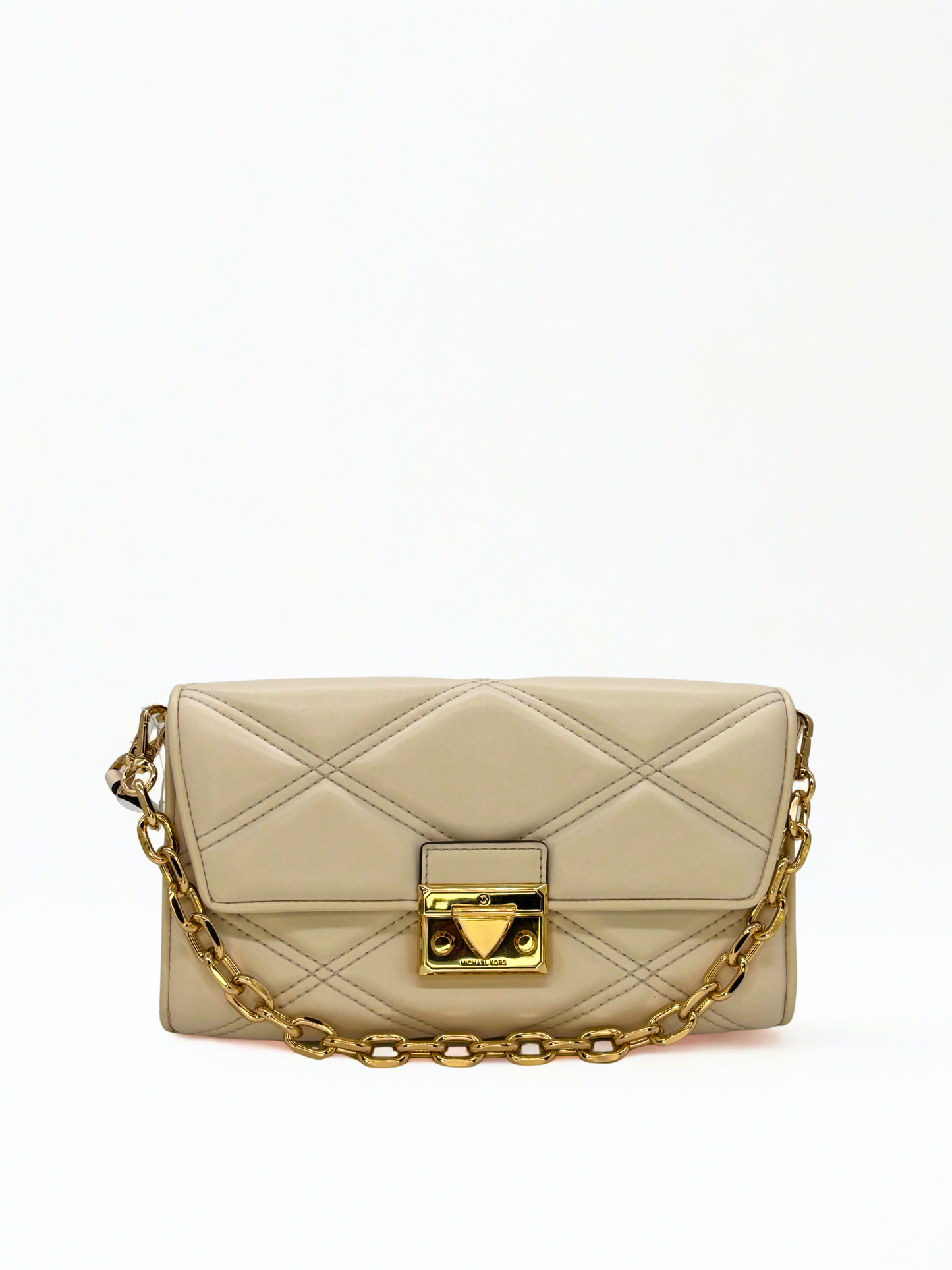BORSA MICHAEL KORS SERENA LIGHT CREAM