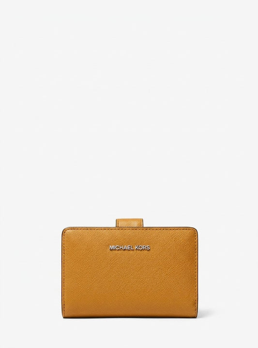 PORTAFOGLIO MICHAEL KORS jet set travel honeywheat