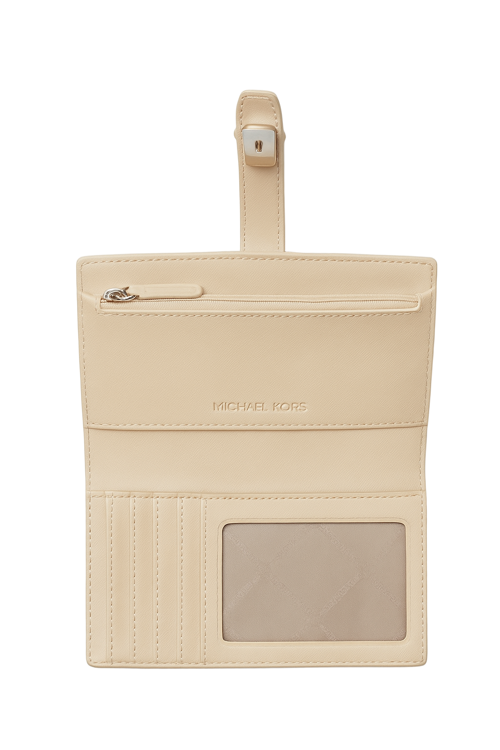 PORTAFOGLIO MICHAEL KORS GREENWICH CREAM