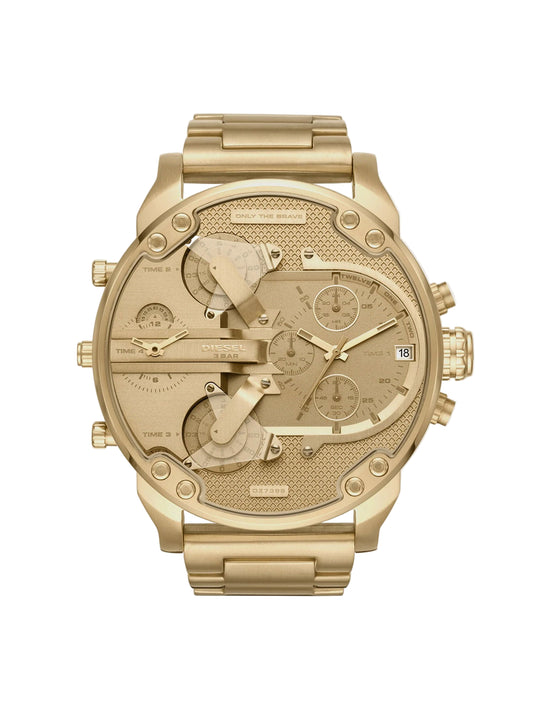 Mr. Daddy 2.0 orologio con quadrante e dettagli color oro, 57 mm - DZ7399