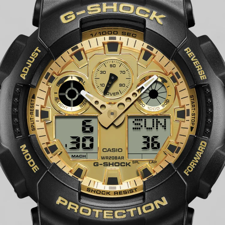 Orologio G-Shock Classic Style GA-100GGB-1A9ER Black and Gold