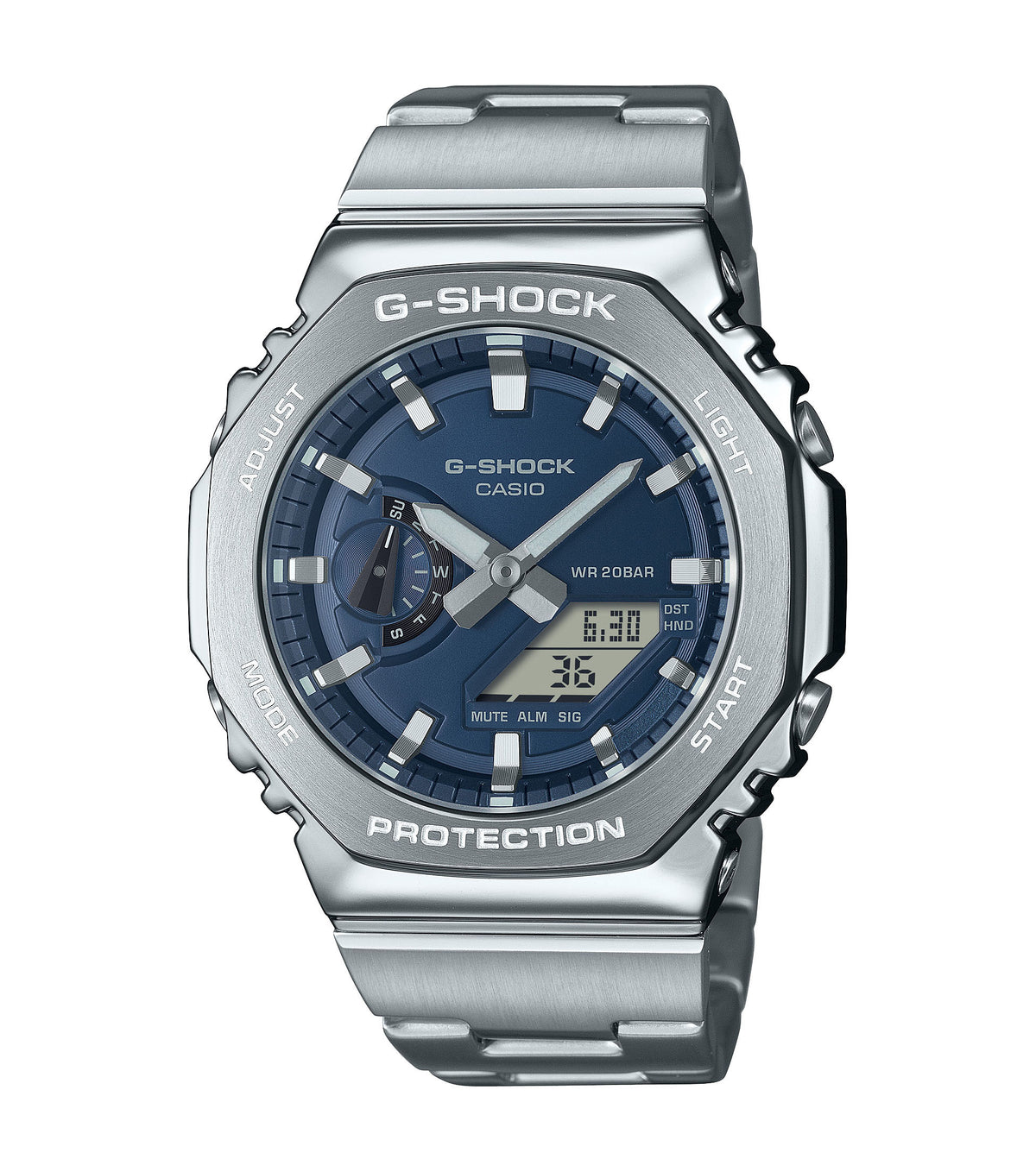 Orologio CASIO G-SHOCK Serie G-STEEL GM-2110D-2BER Blue Navy/Steel