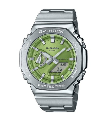 Orologio CASIO G-SHOCK Serie G-STEEL GM-2110D-3AER Lime/Steel