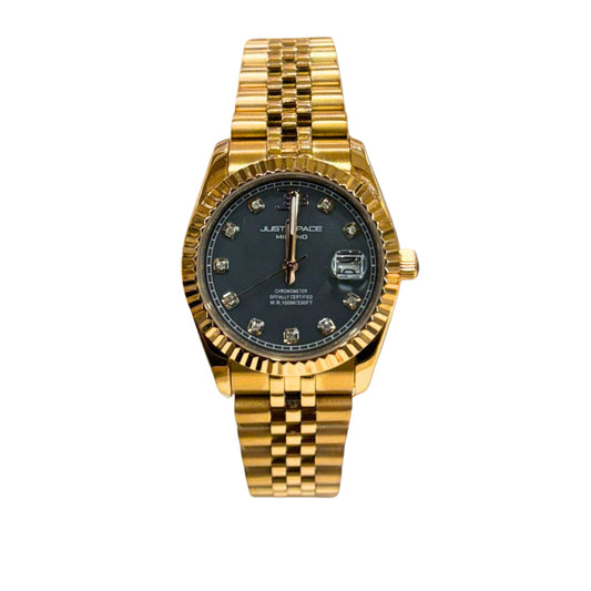 just space color oro con quadrante nero