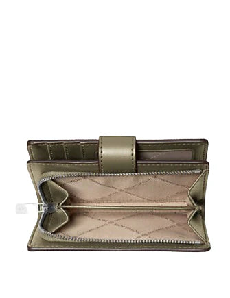 PORTAFOGLIO MICHAEL KORS jet set travel VERT OLIVE
