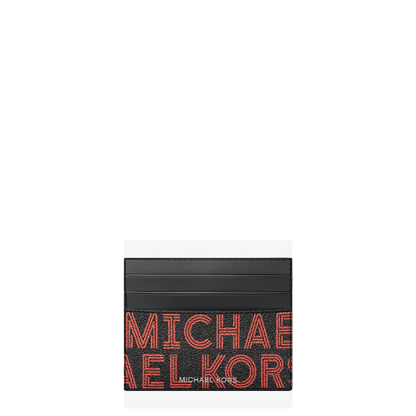 PORTACARTE MICHAEL KORS COOPER BRIGHT RED