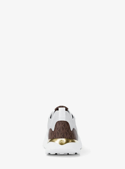 scarpe Michael Kors jesse mixed-media trainer
