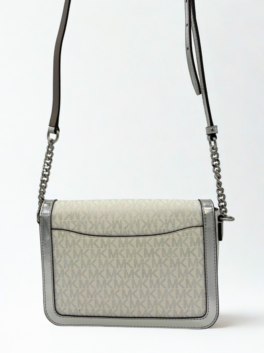 BORSA MICHAEL KORS LEIDA SILVER