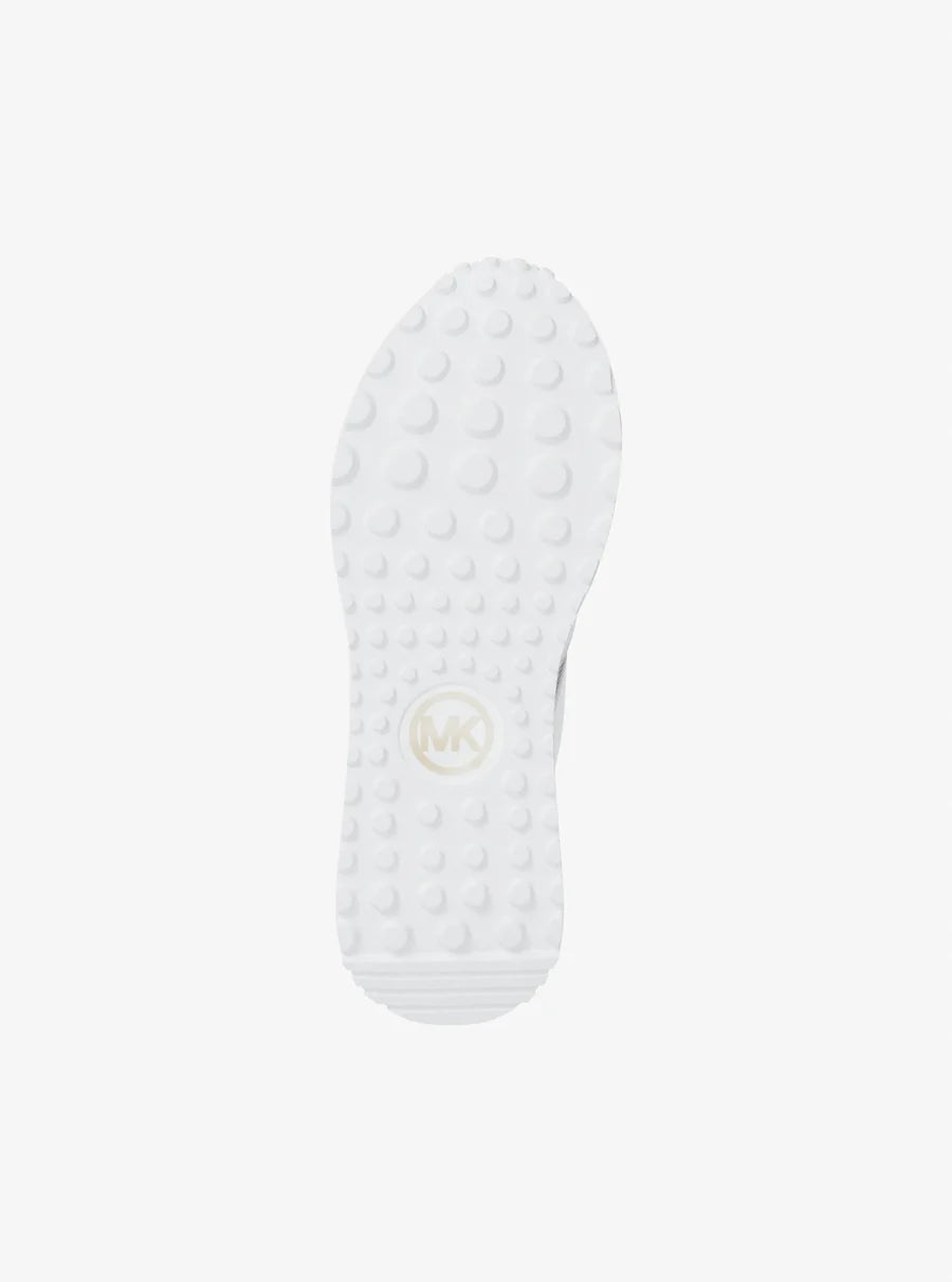 scarpe Michael Kors jesse mixed-media trainer