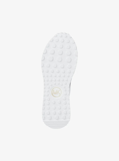 scarpe Michael Kors jesse mixed-media trainer