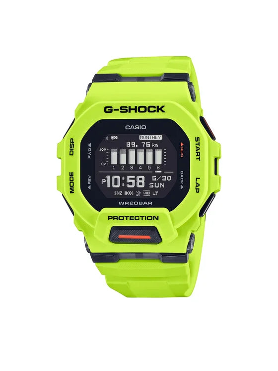 orologio digitale uomo Casio gbd-200-9er G-SHOCK G-SQUAD multifunzione bluetooth