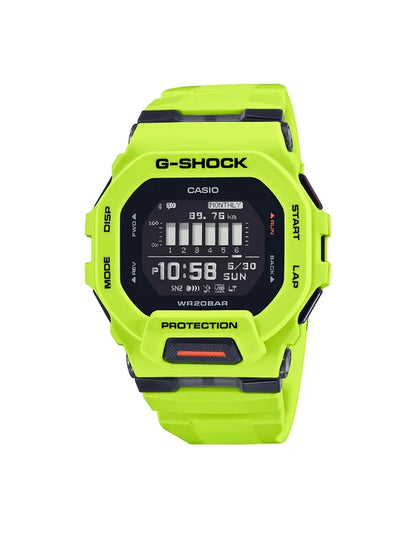 orologio digitale uomo Casio gbd-200-9er G-SHOCK G-SQUAD multifunzione bluetooth