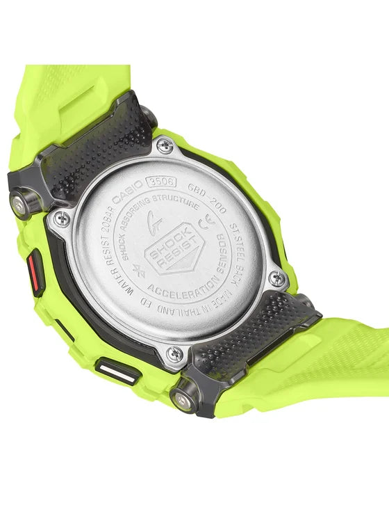 orologio digitale uomo Casio gbd-200-9er G-SHOCK G-SQUAD multifunzione bluetooth