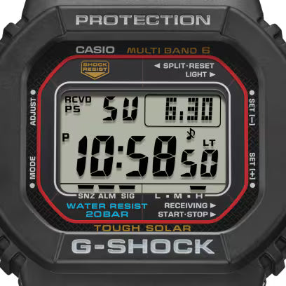 Orologio G-Shock Classic Style GW-M5610U-1ER Solar Waveceptor