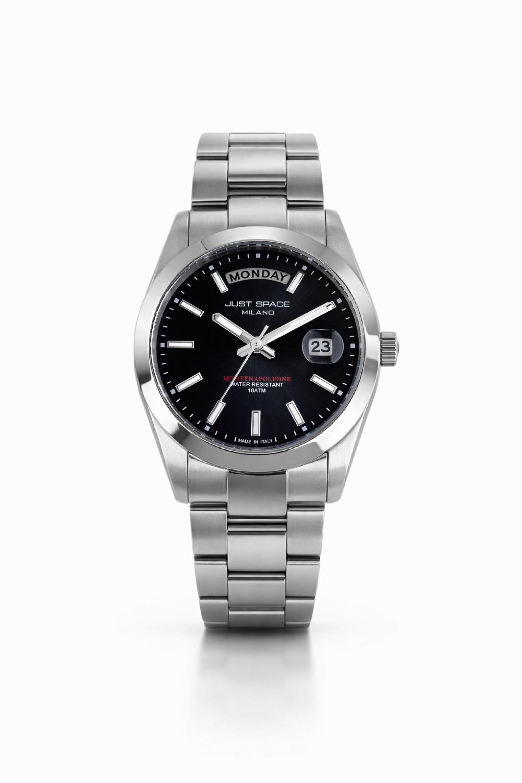 Just Space Montenapoleone JS3B Acciaio quadrante Tabacco