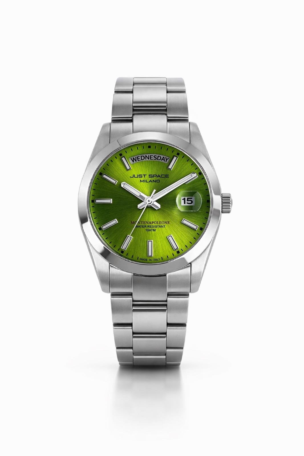 Just Space Montenapoleone JS3B Acciaio quadrante Tabacco