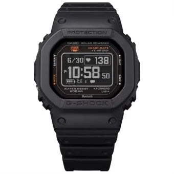 Casio g shock Orologio uomo multifunzione G-squad DW-H5600-1ER solar, bluetooth