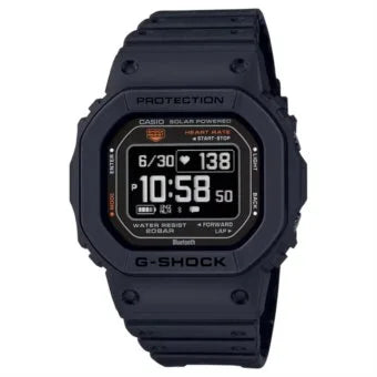 Casio g shock Orologio uomo multifunzione G-squad DW-H5600-1ER solar, bluetooth