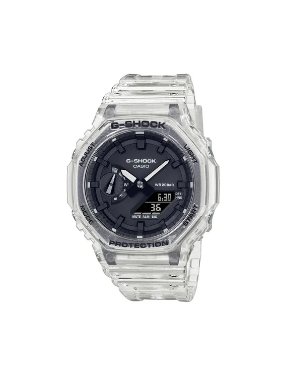Orologio G-Shock Classic Style GA-2100SKE-7AER Skeleton Series - White
