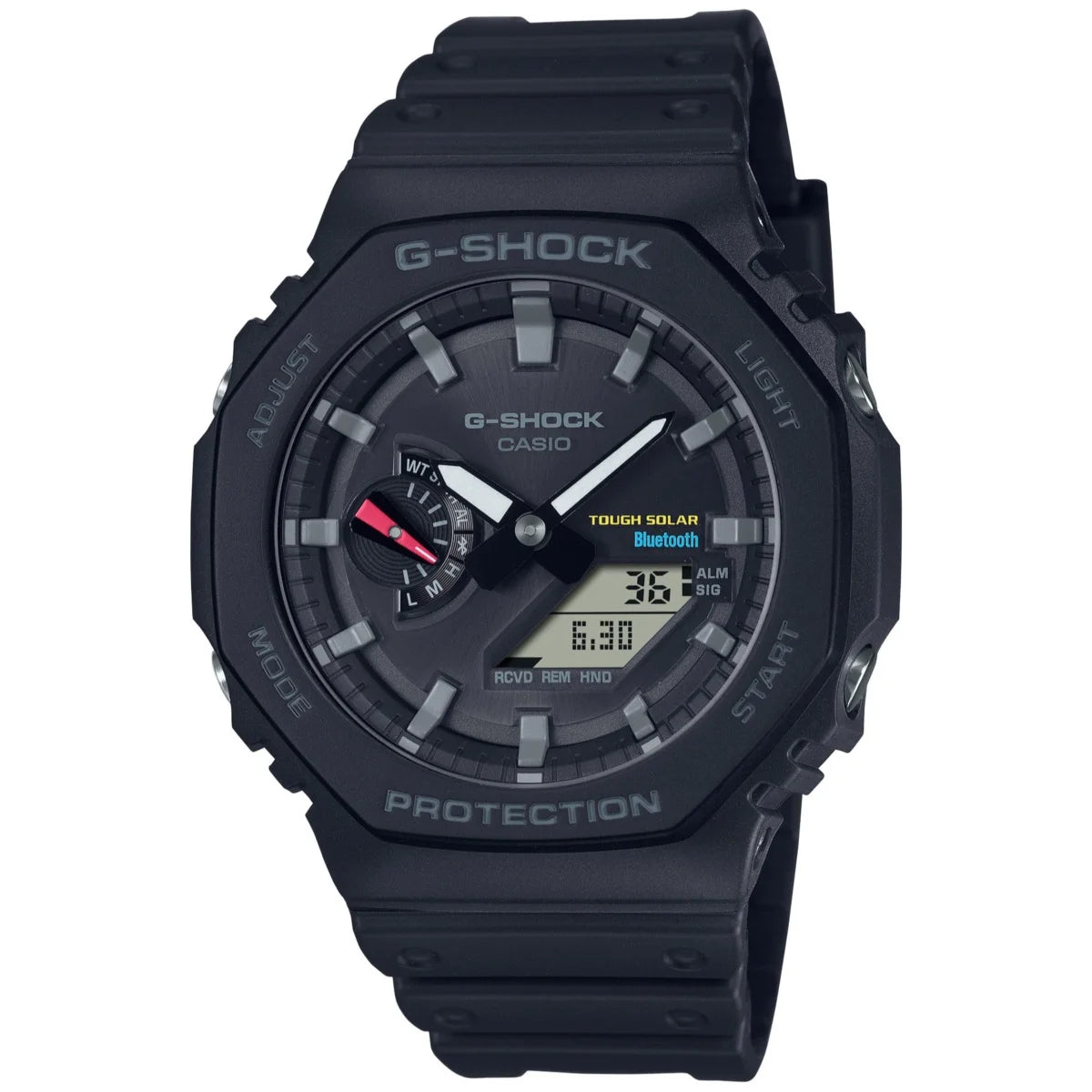 Casio g shock Orologio uomo multifunzione Cassa ottagonale GA-B2100-1AER