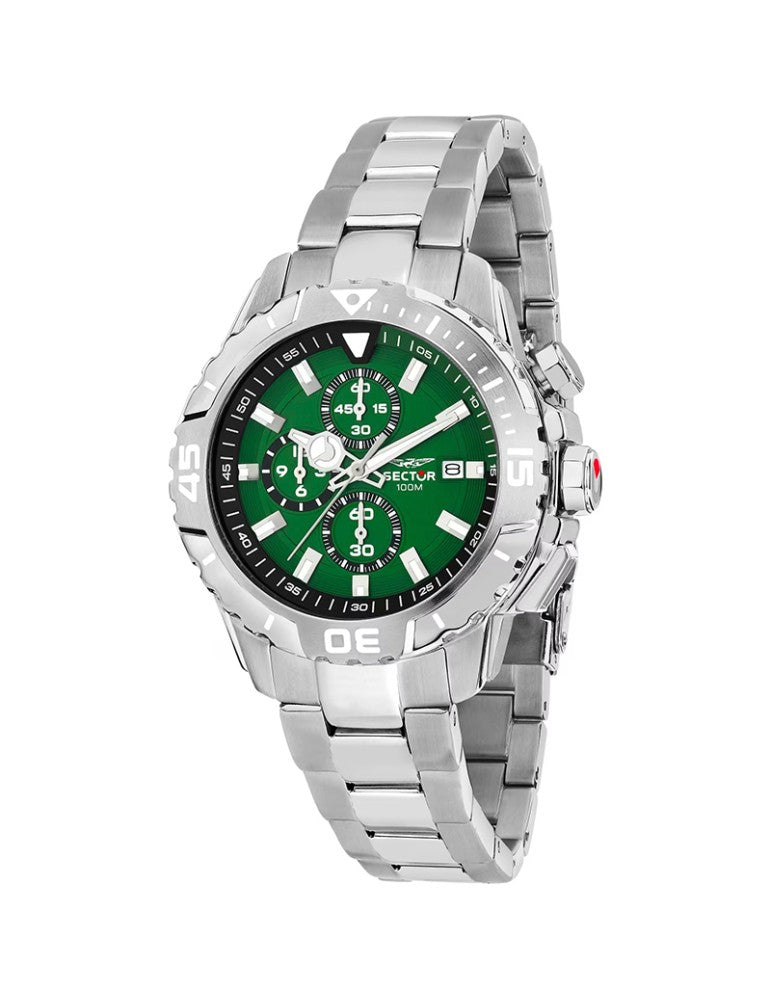 Orologio Sector - Legend Cronografo in Titanio 43mm Verde R3273735008
