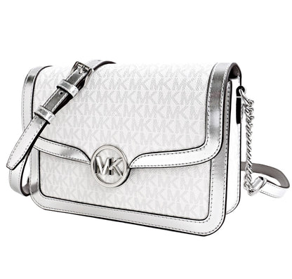 BORSA MICHAEL KORS LEIDA SILVER