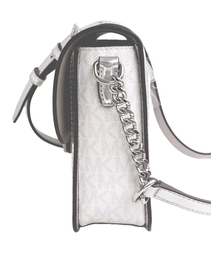 BORSA MICHAEL KORS LEIDA SILVER