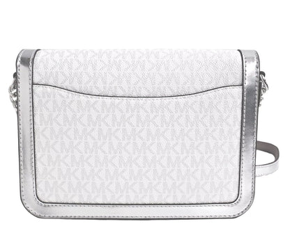 BORSA MICHAEL KORS LEIDA SILVER